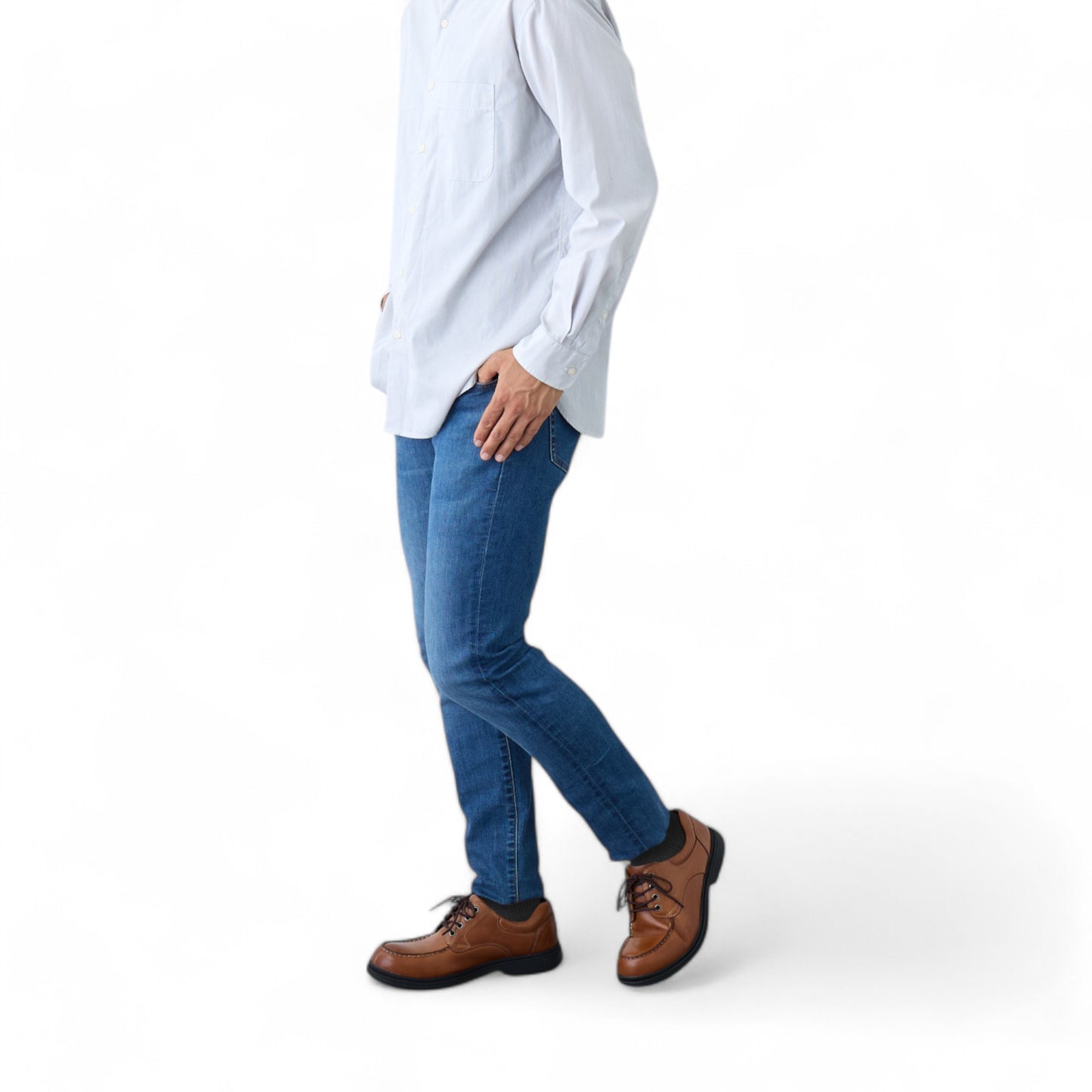 Lightweight Leather Moc Toe | DR8020