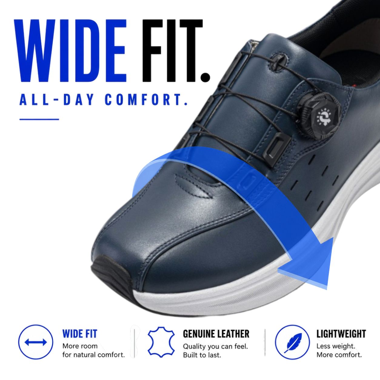 Dial Fit Walking Shoes | DR7004