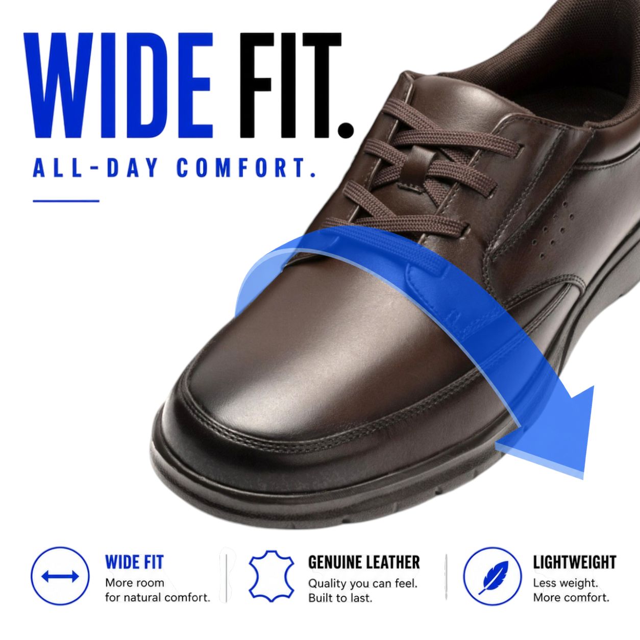 Hands-Free Leather Sneakers | DR8022