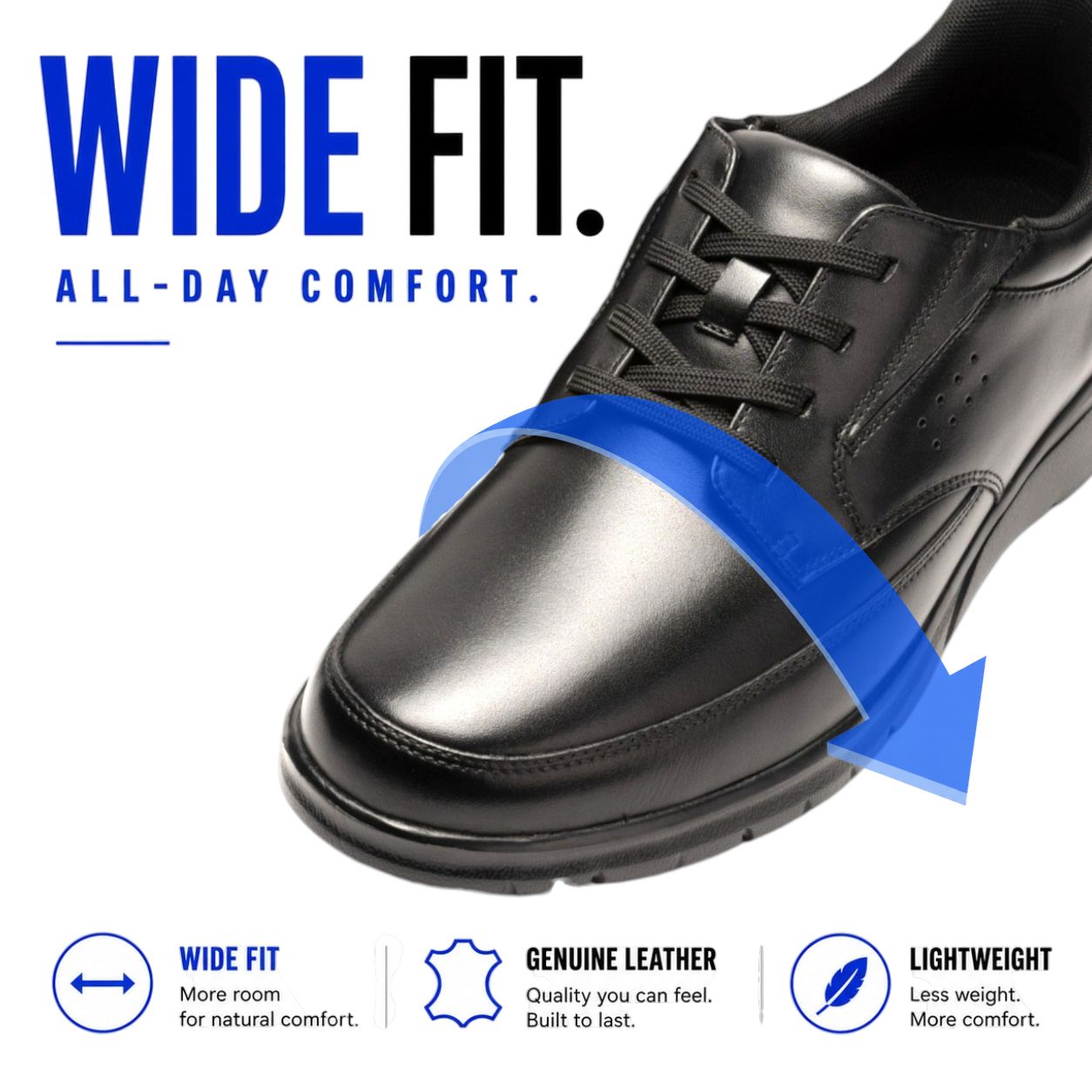 Hands-Free Leather Sneakers | DR8022