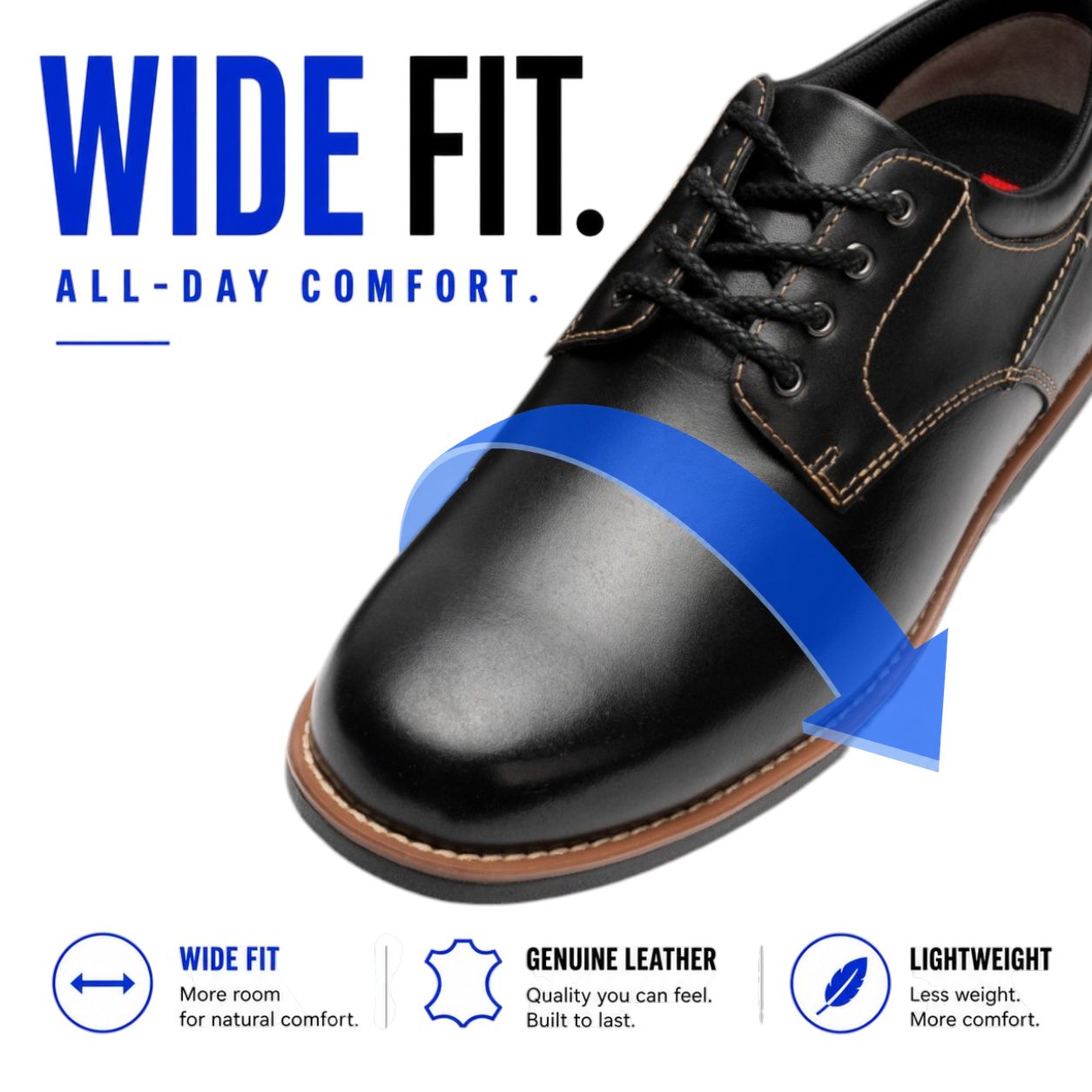 Lightweight Soft Leather Casual | DR8021