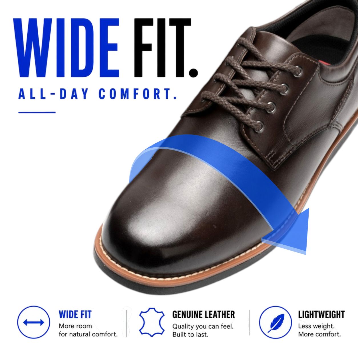 Lightweight Soft Leather Casual | DR8021
