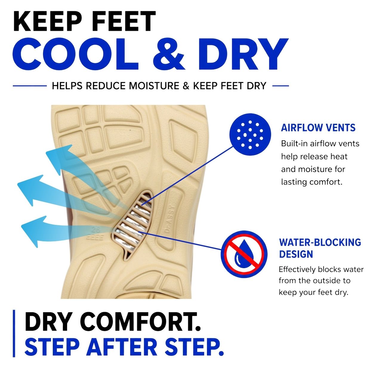 Lightweight Leather Walking Shoes | DR7007