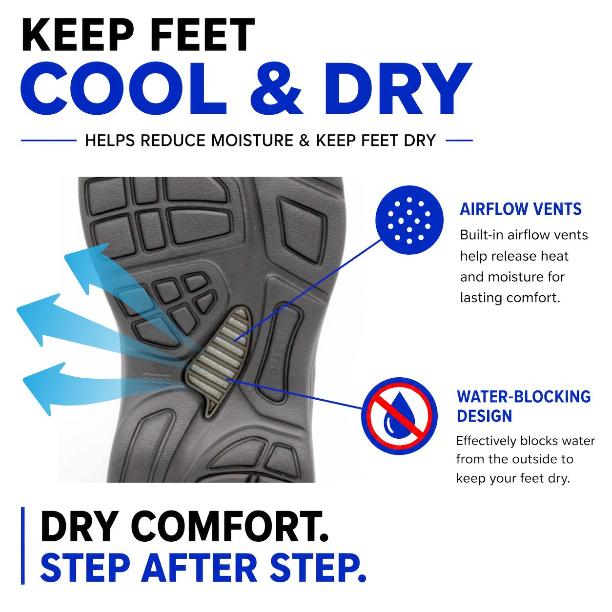 Dial Fit Walking Shoes | DR7004