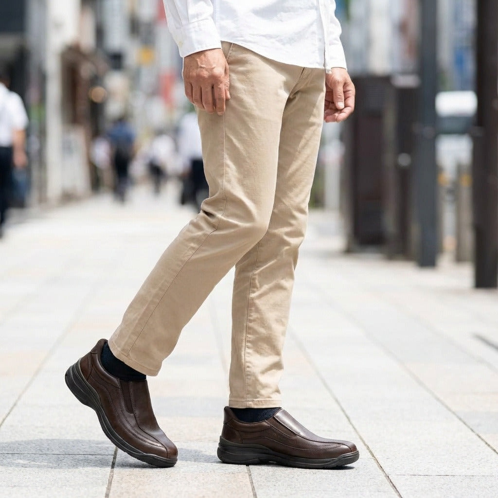 Hands-Free Leather Slip-On | DR8025
