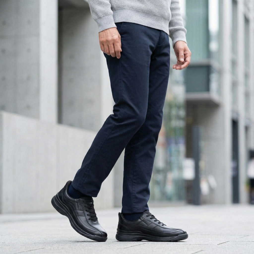 Hands-Free Leather Lace-Up | DR8024