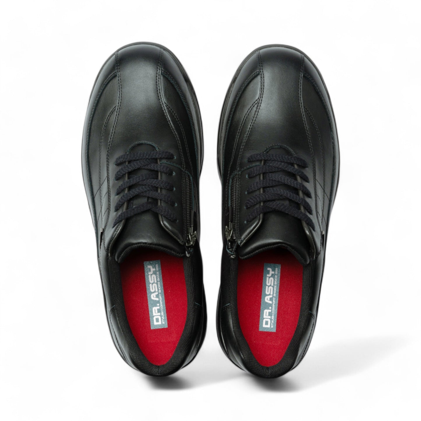 Waterproof Leather Side-Zip Shoes | DN1003