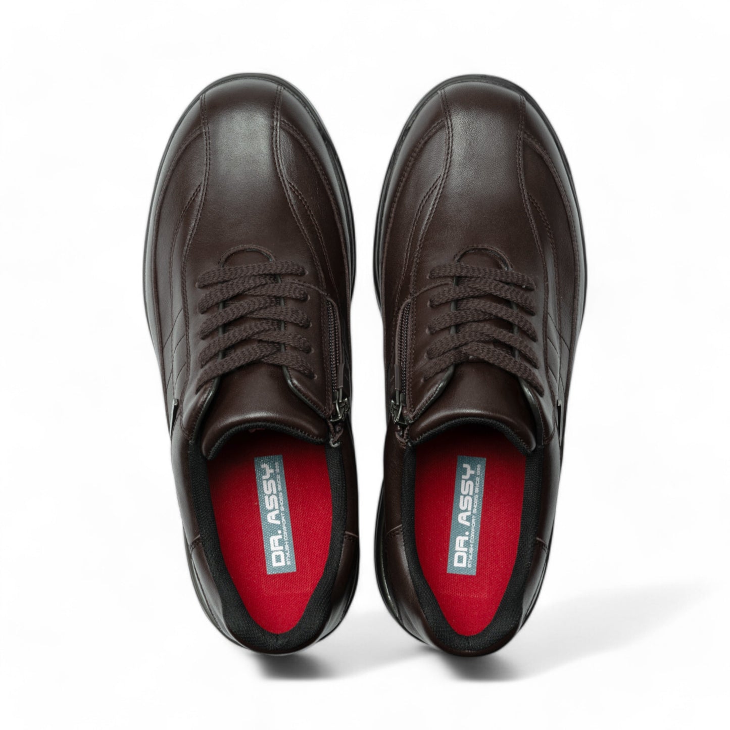 Waterproof Leather Side-Zip Shoes | DN1003