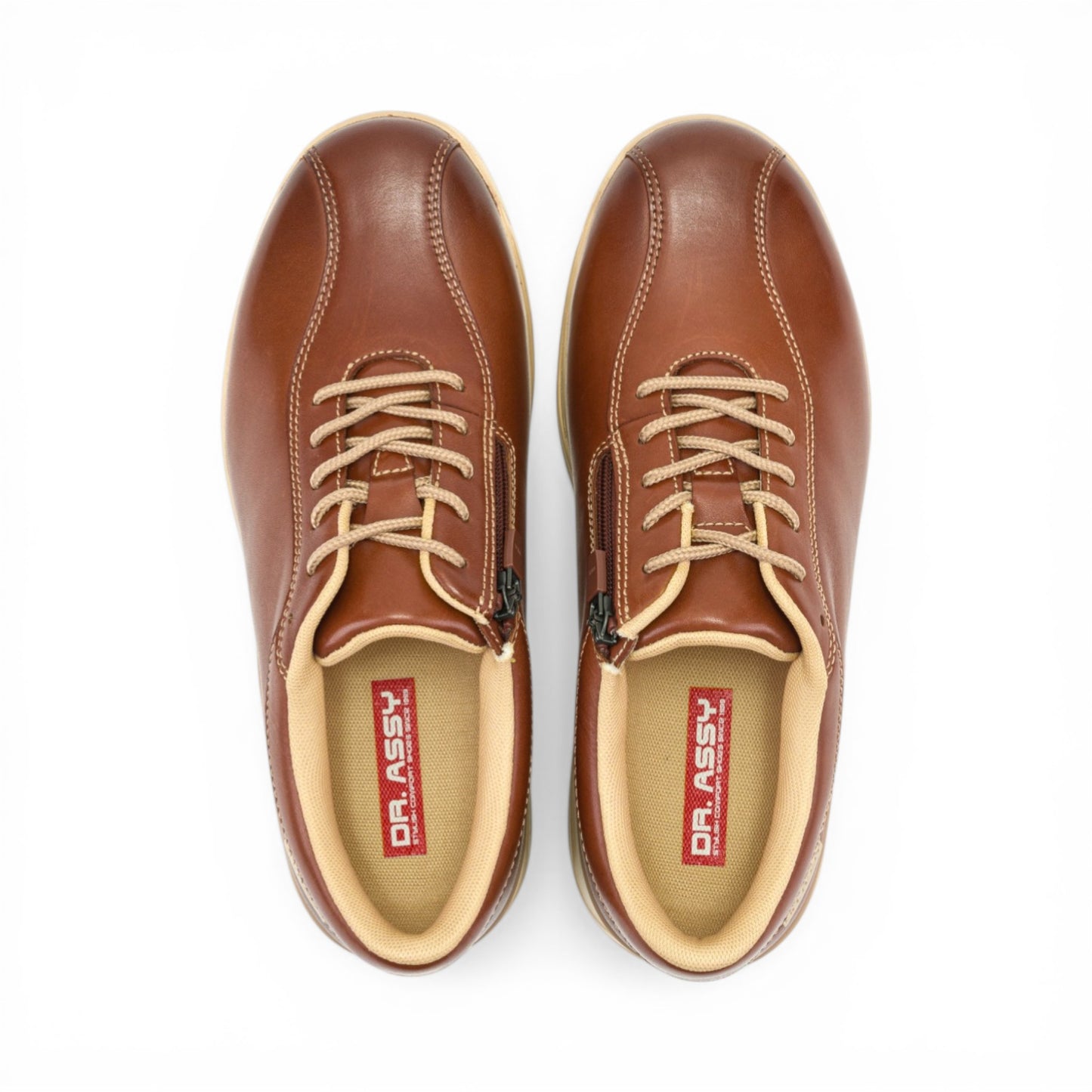 Lightweight Leather Walking Shoes | DR7007