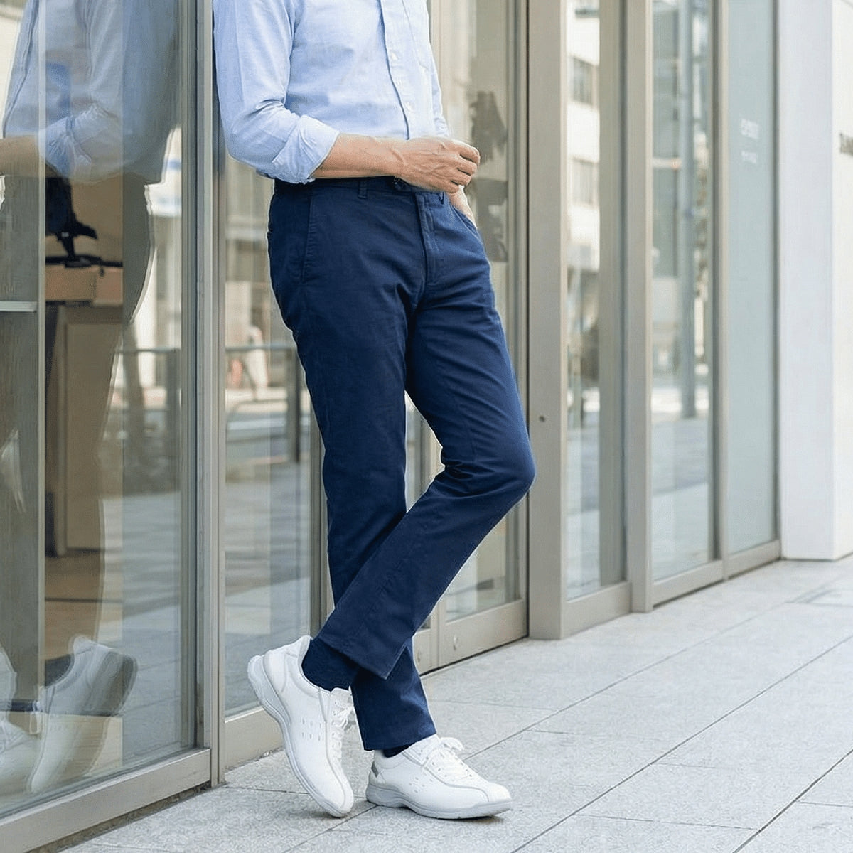 Hands-Free Leather Walking Shoes | DR7002