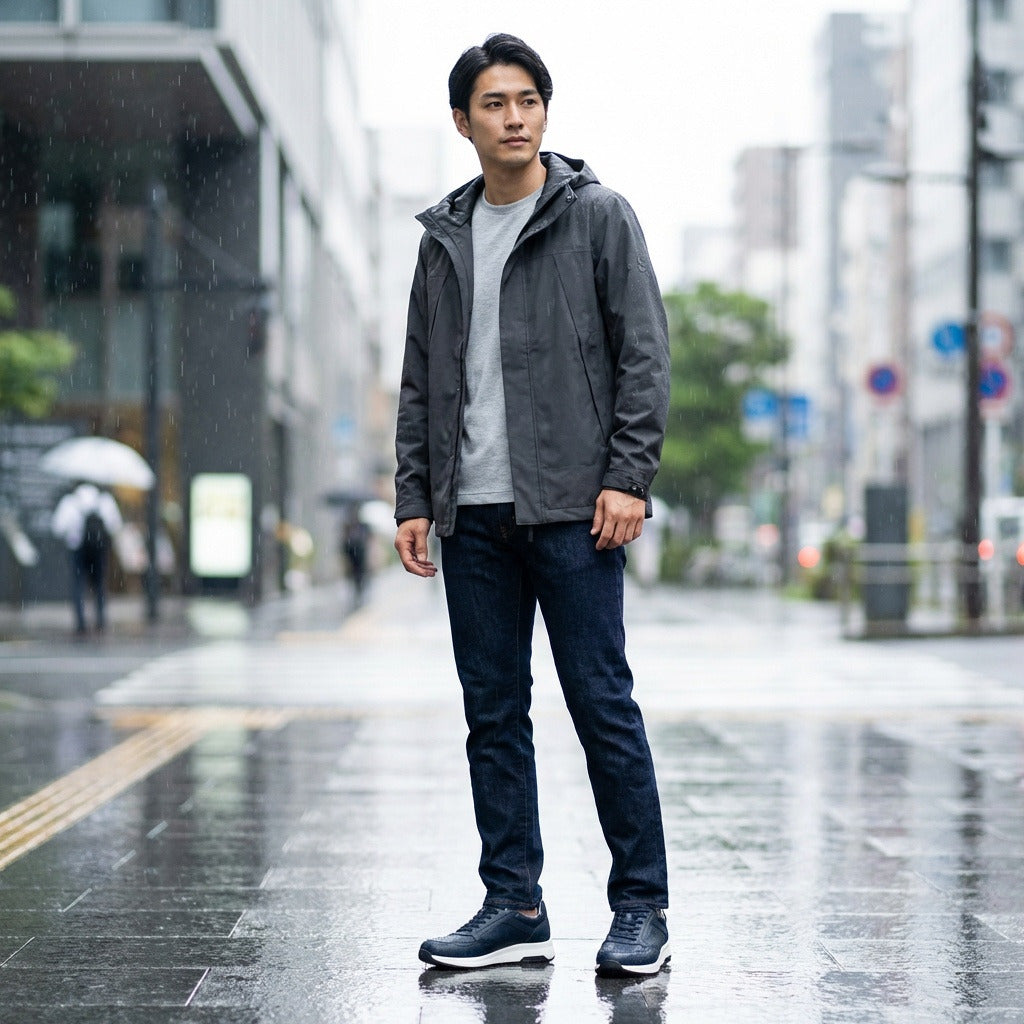 Waterproof Leather Sneakers | DN1001
