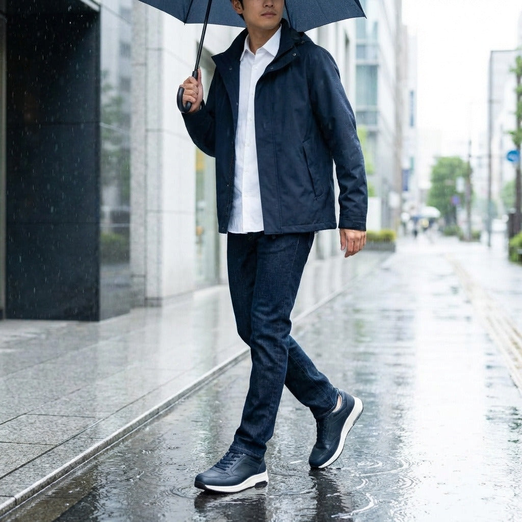 Waterproof Leather Sneakers | DN1001