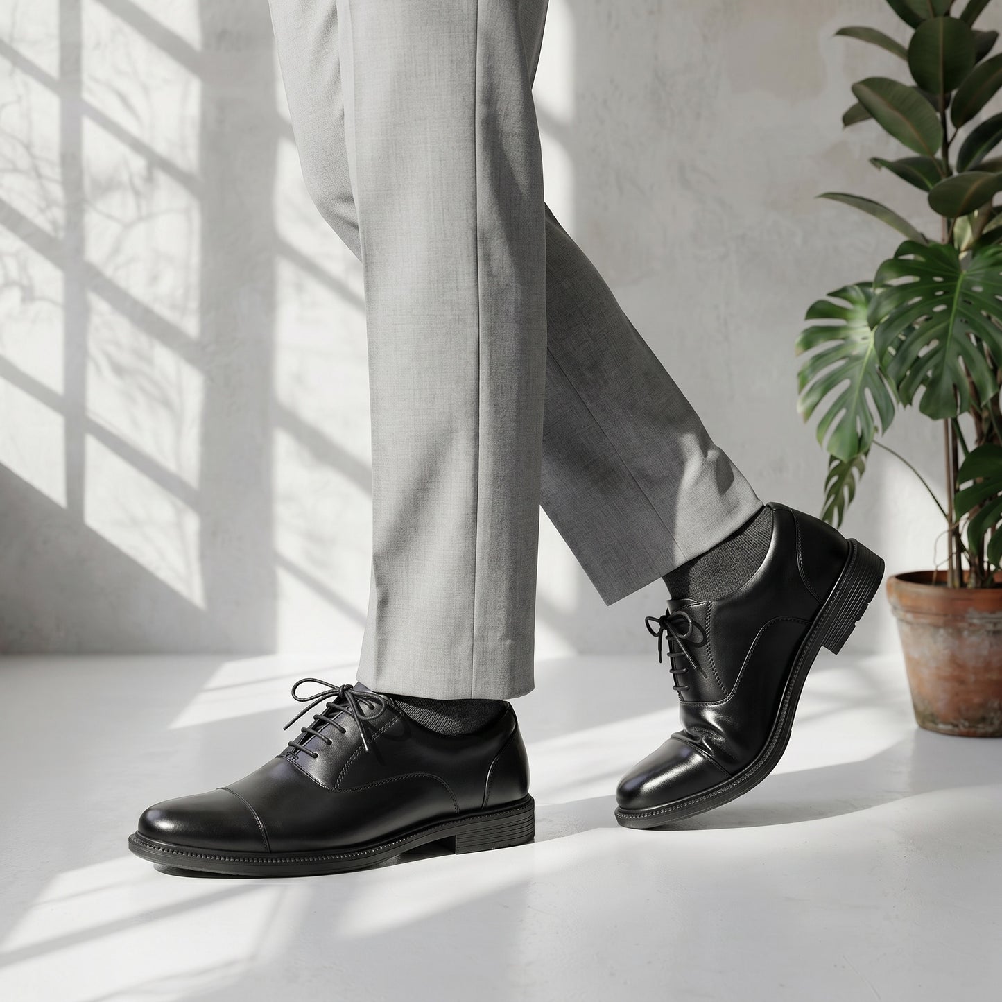 Lightweight Leather Straight Tip | DR6053